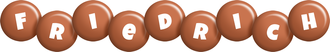 Friedrich candy-brown logo