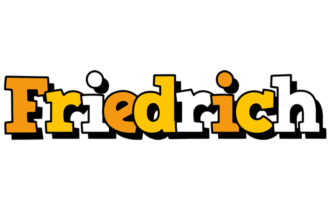 Friedrich cartoon logo