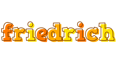 Friedrich desert logo