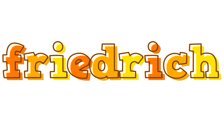 Friedrich desert logo