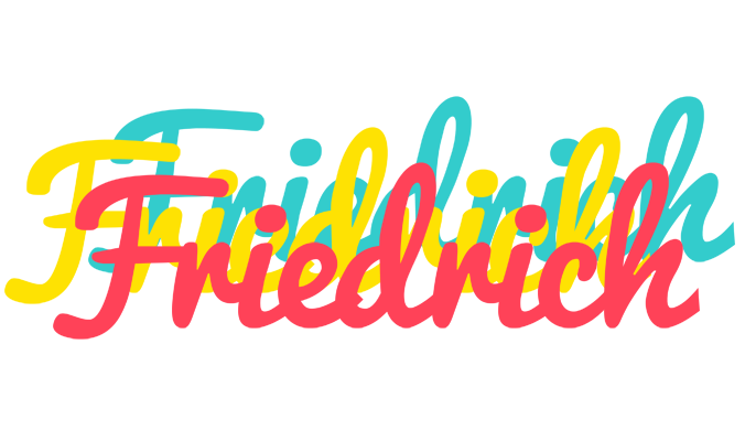 Friedrich disco logo