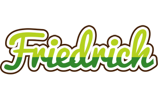 Friedrich golfing logo