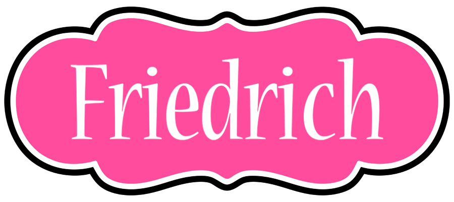 Friedrich invitation logo