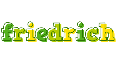 Friedrich juice logo