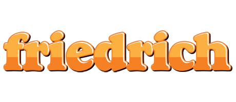 Friedrich orange logo