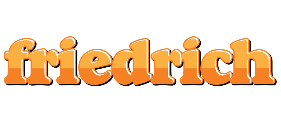 Friedrich orange logo