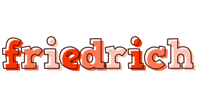 Friedrich paint logo