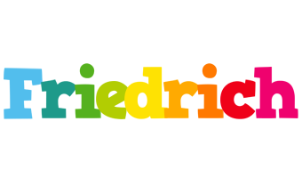 Friedrich rainbows logo