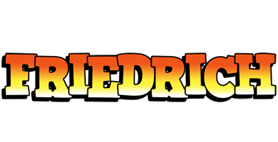 Friedrich sunset logo