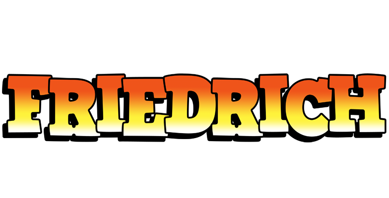 Friedrich sunset logo