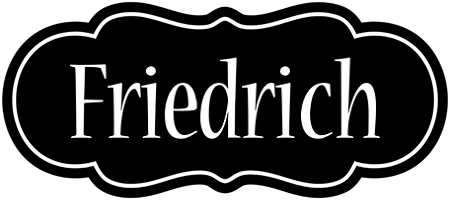 Friedrich welcome logo
