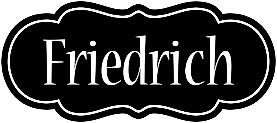Friedrich welcome logo