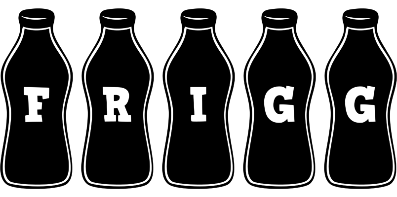 Frigg bottle logo