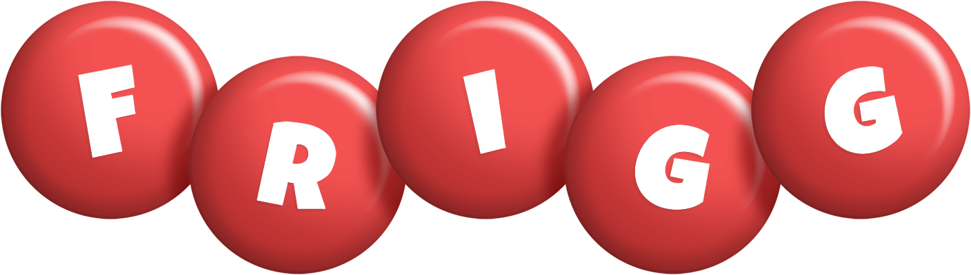 Frigg candy-red logo