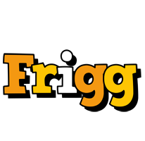 Frigg cartoon logo