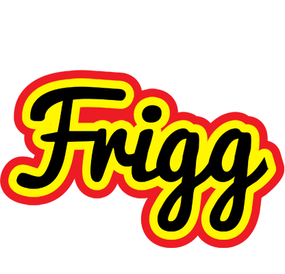 Frigg flaming logo