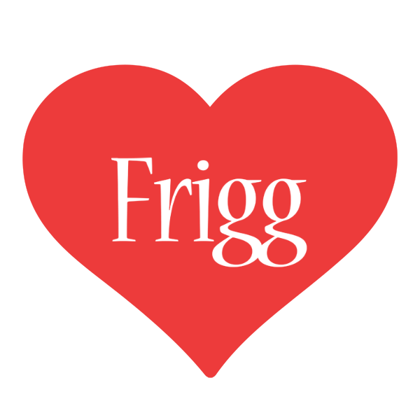 Frigg love logo
