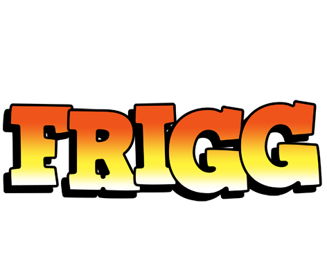 Frigg sunset logo