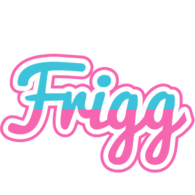 Frigg woman logo
