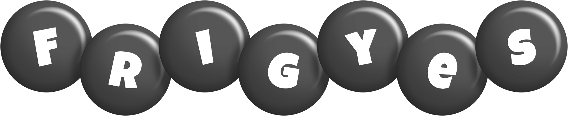 Frigyes candy-black logo