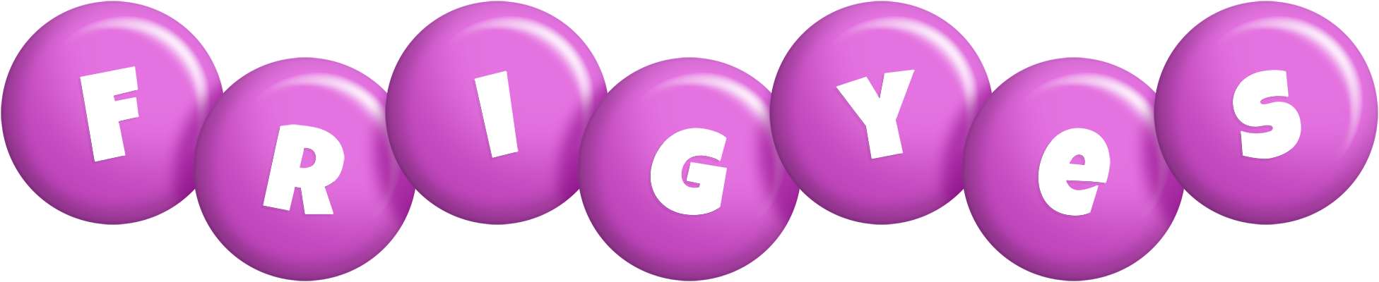 Frigyes candy-purple logo