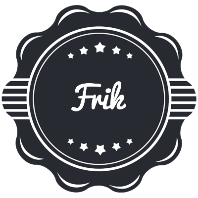 Frik badge logo