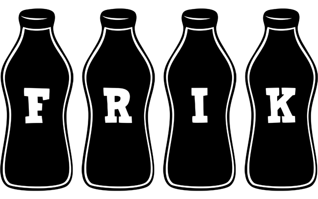 Frik bottle logo