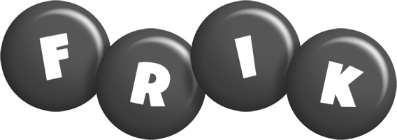 Frik candy-black logo