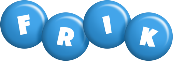 Frik candy-blue logo