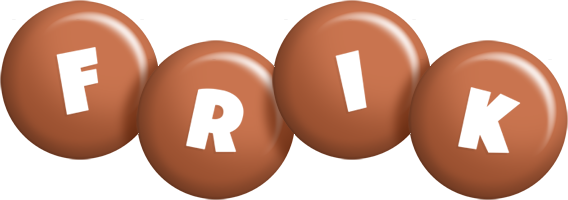 Frik candy-brown logo