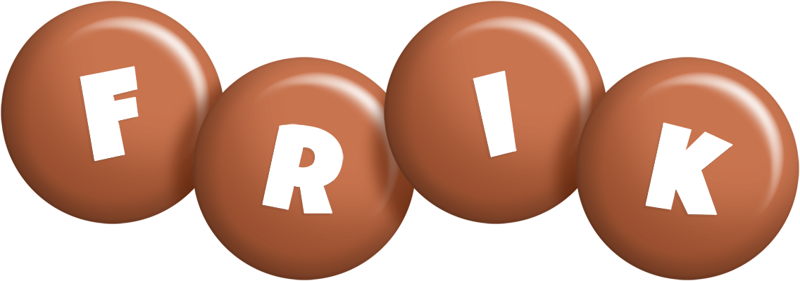 Frik candy-brown logo