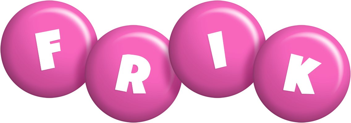 Frik candy-pink logo