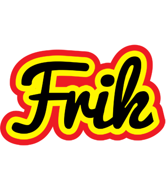 Frik flaming logo