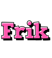 Frik girlish logo