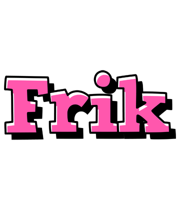 Frik girlish logo