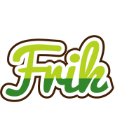 Frik golfing logo