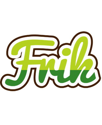 Frik golfing logo