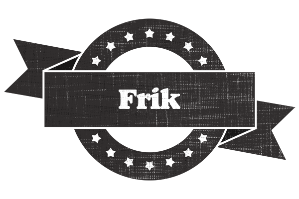 Frik grunge logo