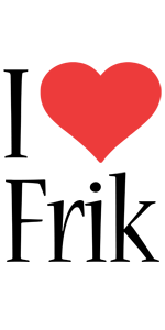 Frik i-love logo