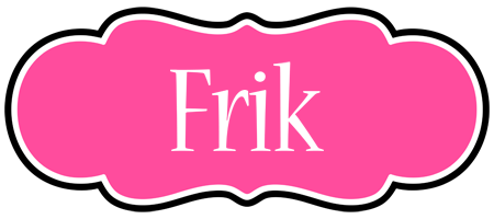 Frik invitation logo