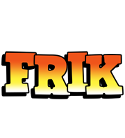 Frik sunset logo