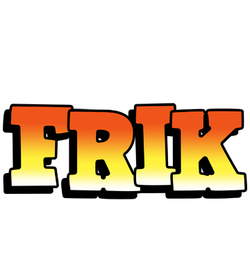 Frik sunset logo
