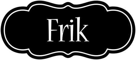 Frik welcome logo