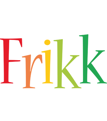 Frikk birthday logo