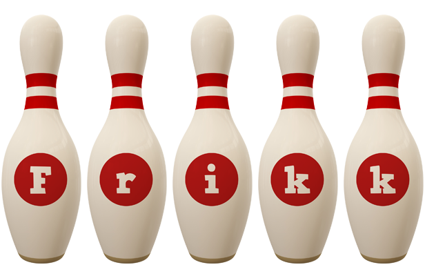 Frikk bowling-pin logo