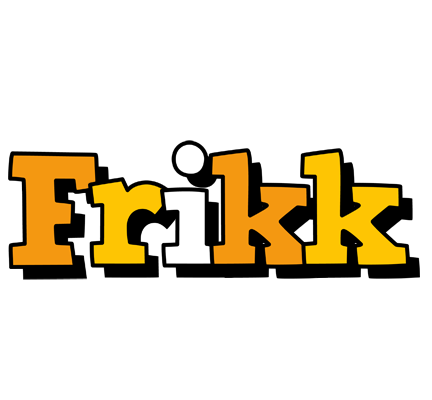 Frikk cartoon logo