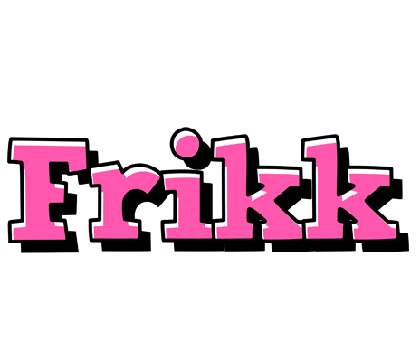 Frikk girlish logo