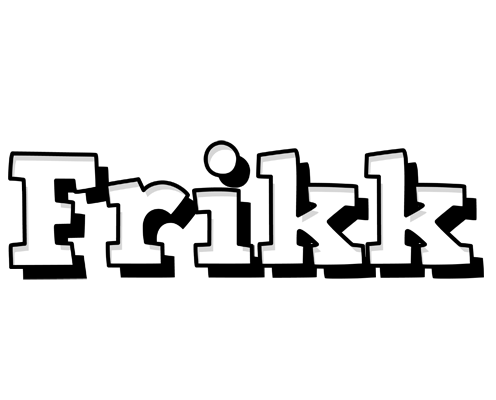 Frikk snowing logo