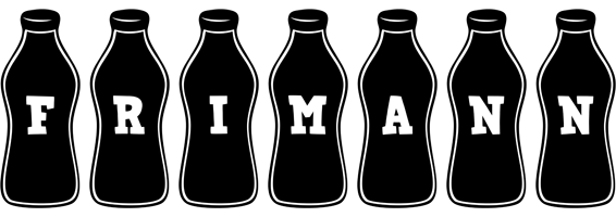 Frimann bottle logo