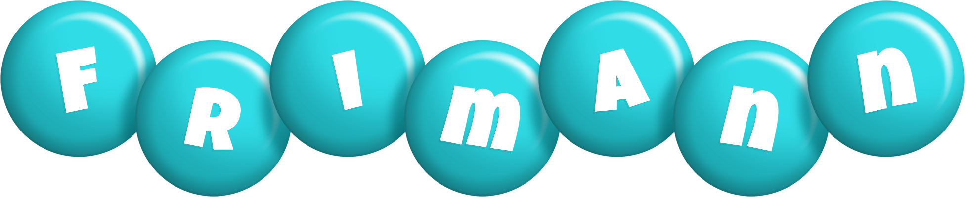 Frimann candy-azur logo